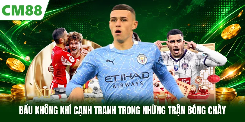 Bầu không khí cạnh tranh trong những trận bóng chày 