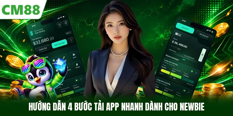 Hướng dẫn 4 bước tải app nhanh dành cho newbie