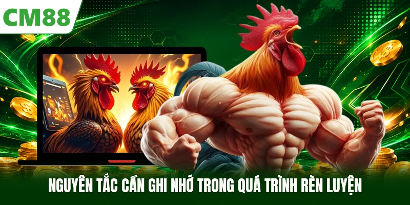 Nguyên tắc cần ghi nhớ trong quá trình rèn luyện
