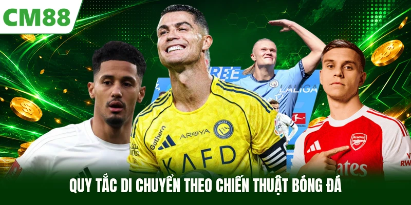 Quy tắc di chuyển theo chiến thuật bóng đá