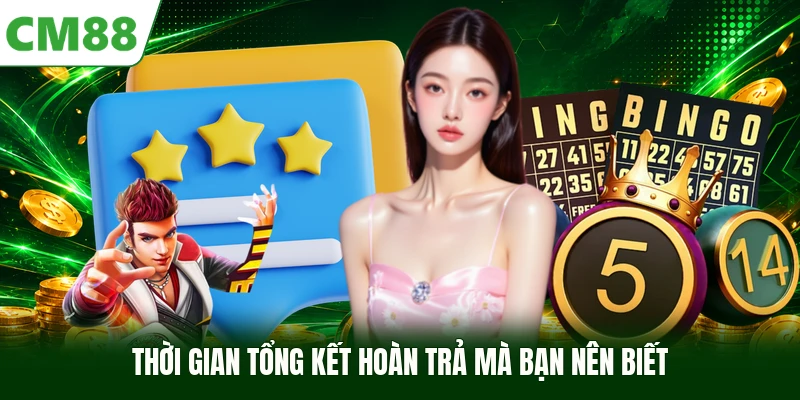 Thời gian tổng kết hoàn trả mà bạn nên biết