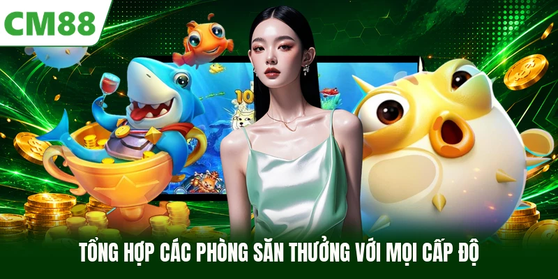 Tổng hợp các phòng săn thưởng với mọi cấp độ